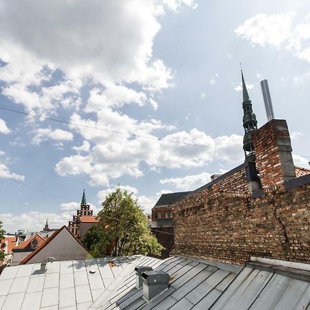 Cozy Studio Mansard Riga Old Town Aptartment, Ac Buitenkant foto