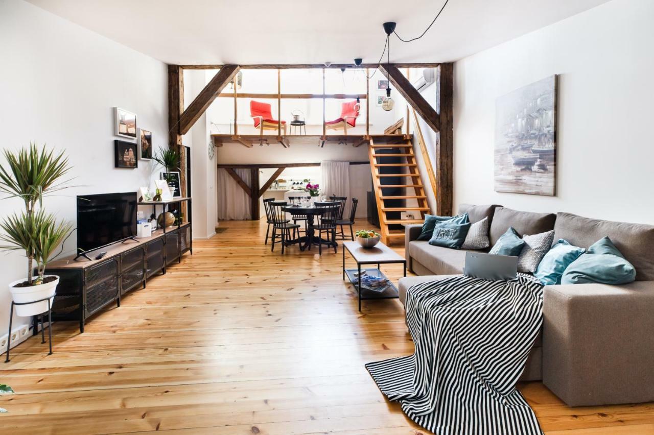 Cozy Studio Mansard Riga Old Town Aptartment, Ac Buitenkant foto