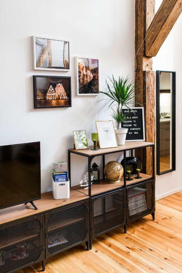 Cozy Studio Mansard Riga Old Town Aptartment, Ac Buitenkant foto