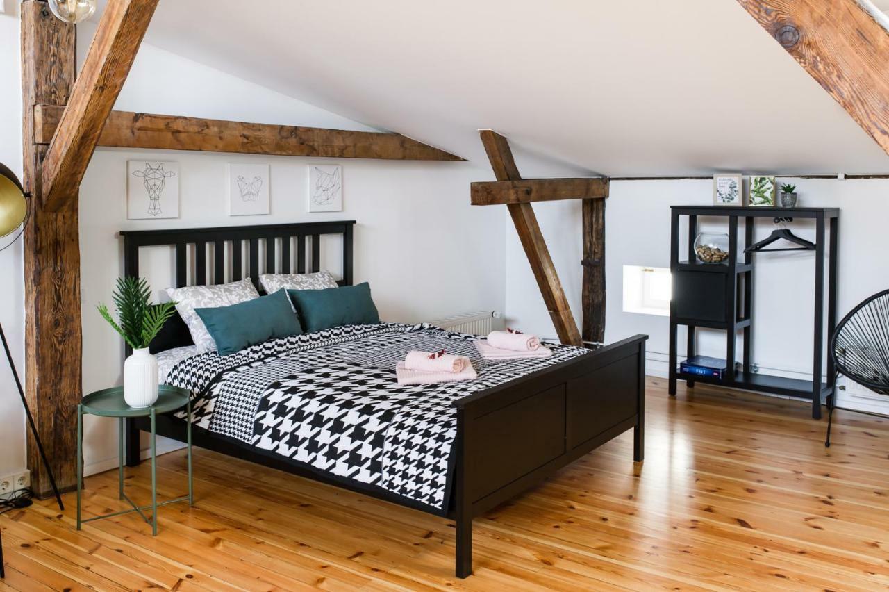 Cozy Studio Mansard Riga Old Town Aptartment, Ac Buitenkant foto