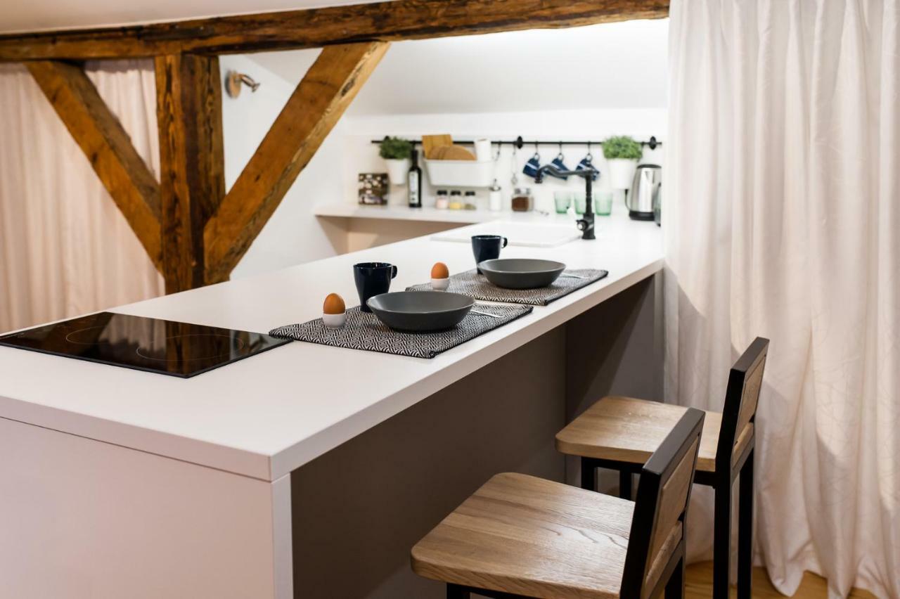 Cozy Studio Mansard Riga Old Town Aptartment, Ac Buitenkant foto
