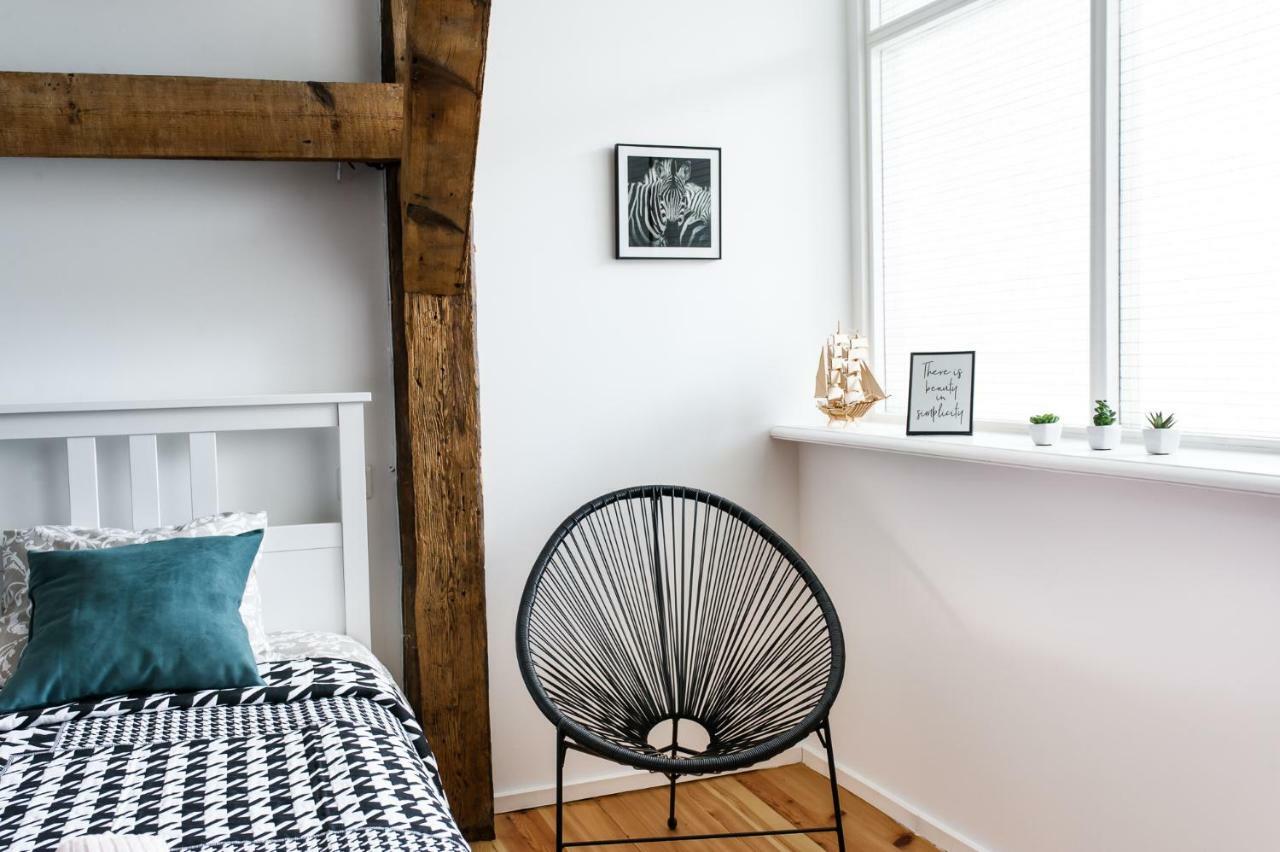 Cozy Studio Mansard Riga Old Town Aptartment, Ac Buitenkant foto